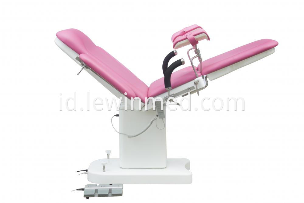 Gynecological exam bed